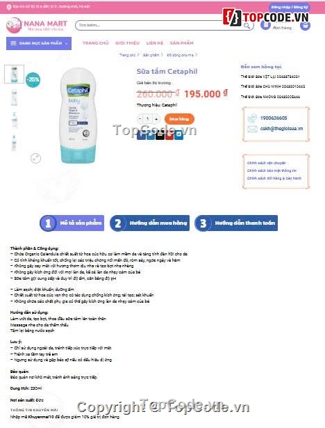 website siêu thị,code bán hàng mẹ và bé,shop mẹ và bé,bán hàng bỉm em bé,sản phẩm em bé,Sharecode website siêu thị mẹ và bé cực đẹp